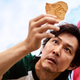 Squid Games' iconic umbrella scene.